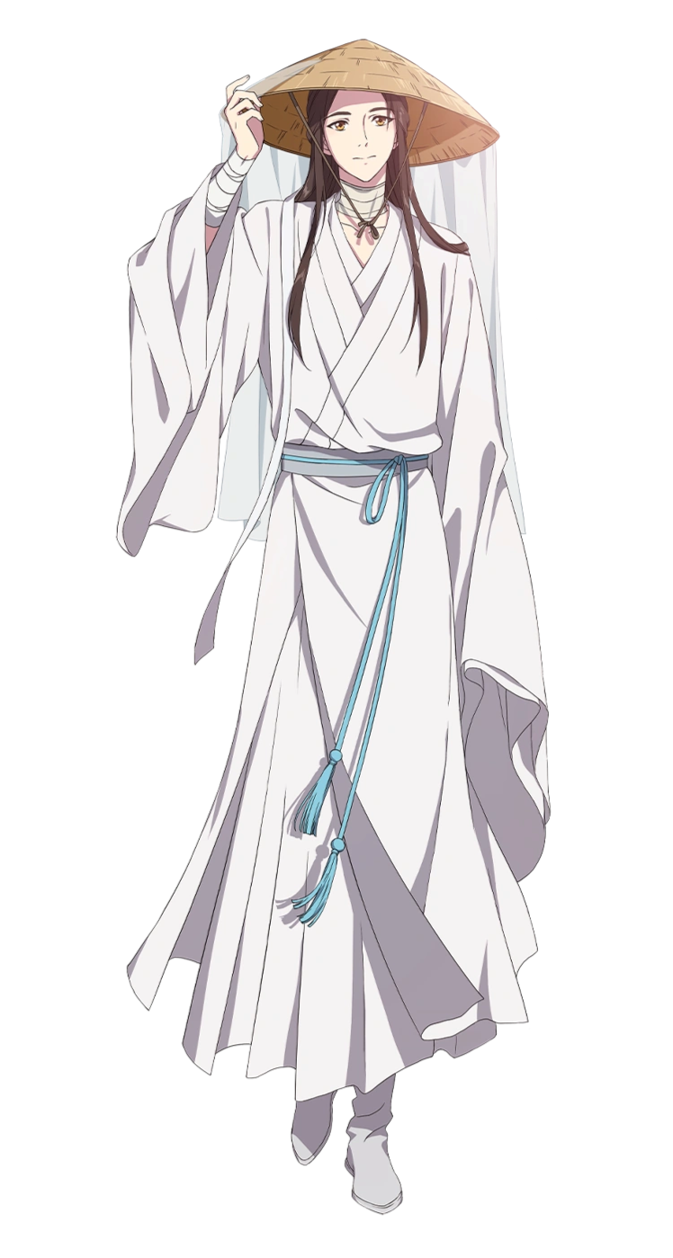 full body image of xie lian, donghua version